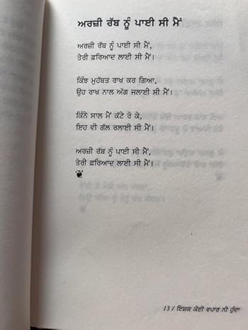 ਇਸ਼ਕ ਕੋਈ ਵਪਾਰ ਨੀ ਹੁੰਦਾ (Ishq Koi Vapar Ni Hunda) Book – Raman Irfan