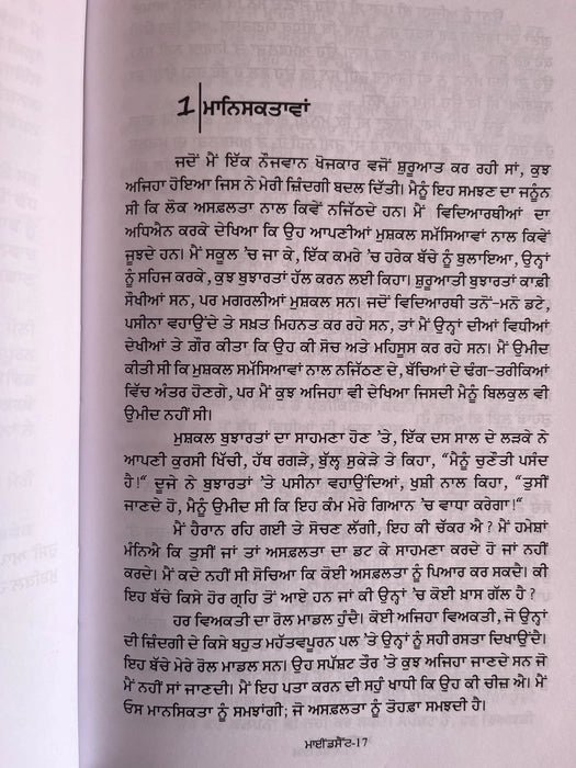 Mindset Book - DWECK DR CAROL S. (Punjabi)