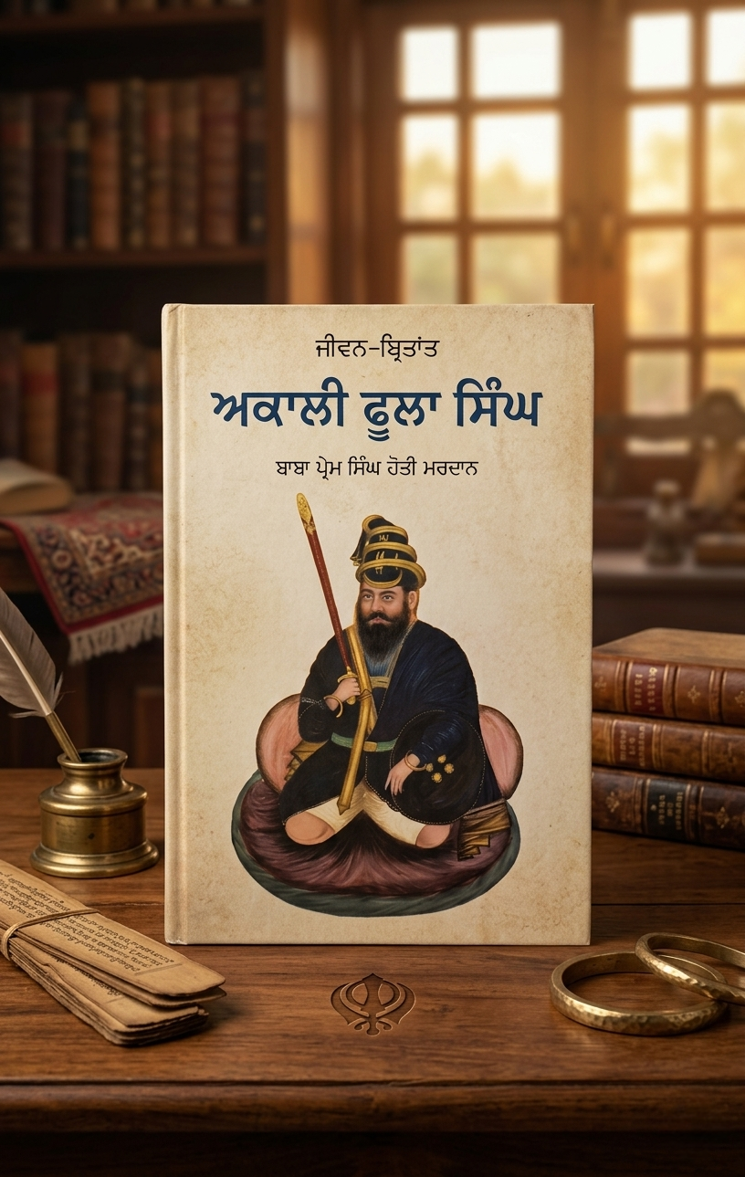 ਅਕਾਲੀ ਬਾਬਾ ਫੂਲਾ ਸਿੰਘ (Akali Baba Phoola Singh) Book – ਬਾਬਾ ਪ੍ਰੇਮ ਸਿੰਘ ਹੋਤੀ ਮਰਦਾਨ